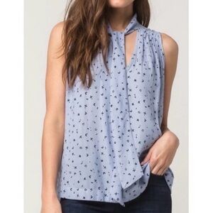 Free People Patterned Sleeveless Top